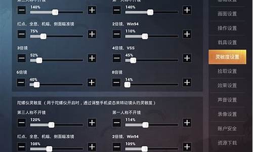 和平精英最佳灵敏度设置多少_和平精英最佳灵敏度设置